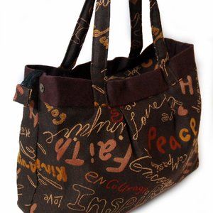 Fabric Carryall Tote Bag - Made to Order